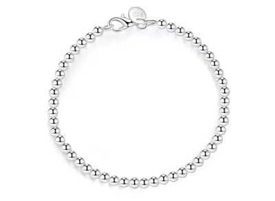 Produktbild von Damen Armband Kugeln 925 Sterling Silber Modisch Elegant