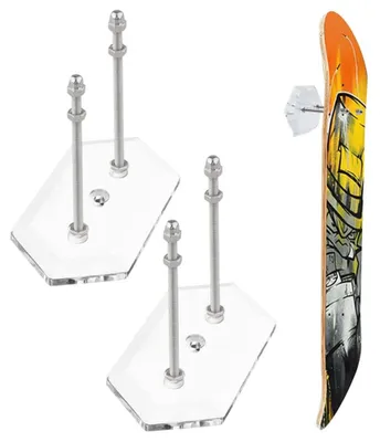 Obrázek produktu pro 2 kusy držáků na zeď pro uložení skateboardů