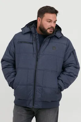 Produktbild von BLEND BHBoris Boris Herren Winterjacke Big & Tall Herrenjacke Jacke Große Größen bis 6xl Kapuze Reißverschlusstaschen Regular fit
