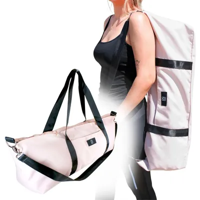 Productafbeelding van Yogatas - Polyester - 85,5 x 16,5 x 24,5 cm - Met zakken - Voor yogamat