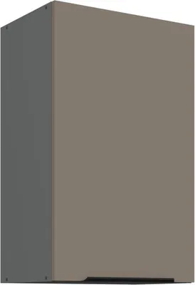 Image de Meuble haut de cuisine LUNARA - largeur 45 cm, beige foncé / anthracite