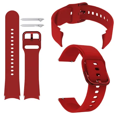 Zdjęcie produktu dla Pasek ChronSmarta do smartwach'a Garmin Forerunner 255S 265S Venu 2S 3S Vivomove Vivoactive 4S (Czerwony)