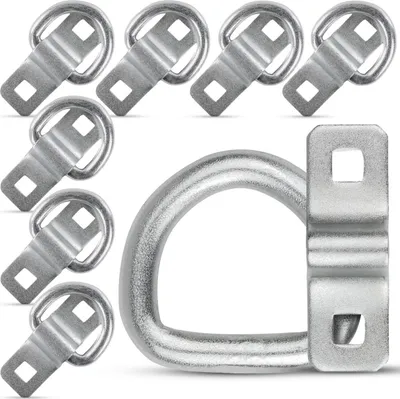Produktbild von Safetytex Zurröse für Spanngurt Zurrring Zurrbügel 800kg 8 Stück