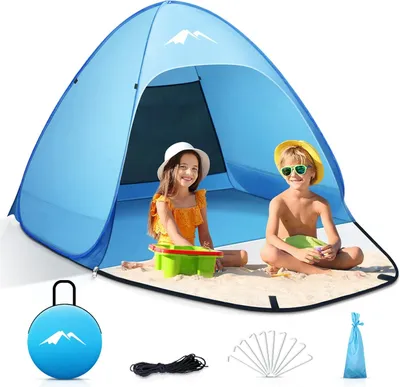 Produktbild von Famanu Strandzelt UV-Schutz 50+ - Größe S (für 1-3 Personen)