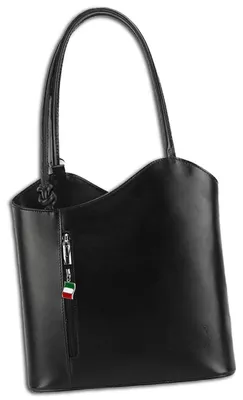 Produktbild von Florence Damen Rucksack Leder schwarz 29x9x28 cm OTF106F