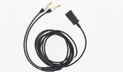 Produktbild von Tellur TLL416003, Quick Disconnect, 2 x 3.5 mm, 2,2 m, Schwarz