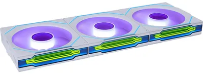 Image de Lian Li UNI FAN SL-INF Ventilateur sans fil ARGB PWM - pack de 3 avec contrôleur Reverse-Blade