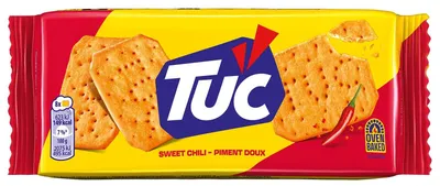 Image de TUC Sweet Chilli Cracker légèrement épicé, croustillant et aromatique 100g