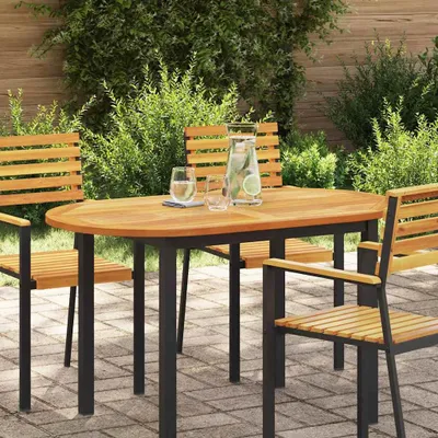 Produktbild von Maison Exclusive - Tischplatte Öl-Natur 120 x 70 x 2 cm Massivholz Akazie