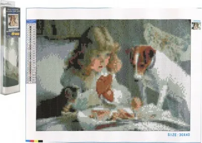 Obrázok produktu pre Norimpex Diamantové maľovanie Očakávanie 30x40cm