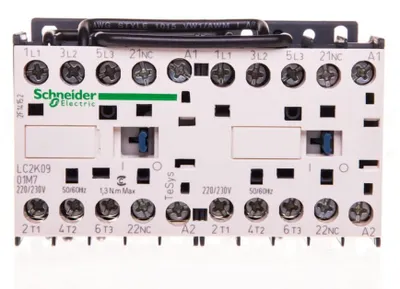 Immagine prodotto di Interruttore magnetotermico di protezione da sovraccarico e cortocircuito, 9A, 4kW, 230V AC, modello LC2K0901M7