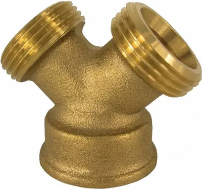 Produktbild von Gewindefitting Messing Y - Stück 3/4" IG x 3/4" AG