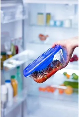 Zdjęcie produktu dla Lunch Box Pyrex Cook & Go, 5 sztuk, Szklany Prostokątny Pojemnik, Hermetyczne Wieczko, 0,8 L