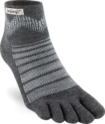 Produktbild von injinji Injinji Herren Outdoor Midweight Mini-Crew Wool Zehensocken slate 40,5-44