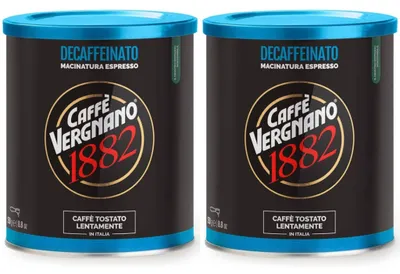 Image de Café moulu Espresso Decaffeinato 2 x 250 g - Caffe Vergnano