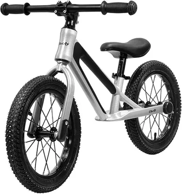 Imagen del producto de Rueda de 14 pulgadas para niños de 3 a 6 años, bicicleta infantil sin pedales