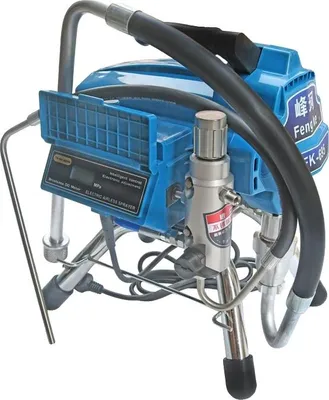 Immagine prodotto di Pistola a spruzzo senza aria, potenza 2800 W, capacità del serbatoio 2,8 l, pressione 3000 PSI, diametro ugello 1,8 mm, peso 22 kg