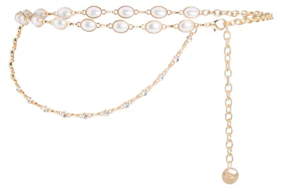 Produktbild von Vanzetti Taillengürtel 10 mm Chain Belt W95 Gold - Cream goldfarben