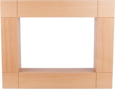 Produktbild von Zierrahmen für Kantenhocker, natur (42x33cm) von KWO