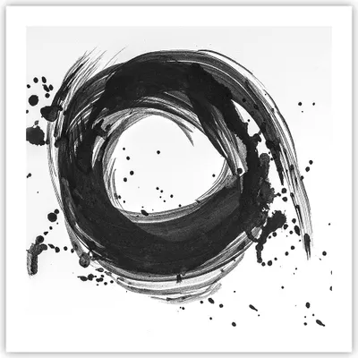 Produktbild von Poster - Poster ohne Rahmen - Abstraktion Rad Aquarell - 60x60 cm - Wand Bild - Wanddeko - Wandbilder - Kunstposter - Wandposter - Bilder - Kunstdruck - Wanddekoration - Wandbild - P2XAC60x60-4371