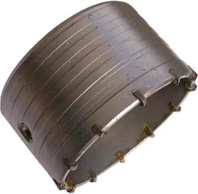 Image de Scie cloche trépan carbure pour perforateur Makita Bosch etc. M22 filetage 125 mm