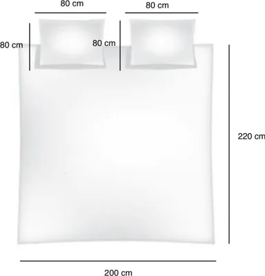 Obrázek produktu pro Jednobarevné oboustranné ložní prádlo 100% bavlněný satén se zipem na jednolůžko a dvoulůžko zelené/antracitové 200 x 220 cm + 2x 80 x 80 cm