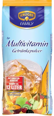 Produktbild von KRÜGER Multivitamin Getränkepulver 1,0 kg