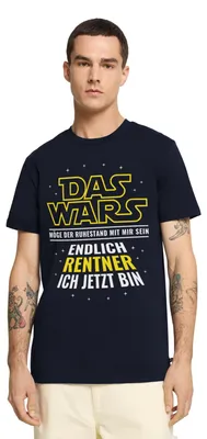 Produktbild von Spreadshirt Endlich Rentner Lustiger Ruhestand Spruch Männer Premium T-Shirt, S, Navy