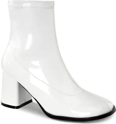 Produktbild von GOGO-150 Damen Booties von Funtasma, Weiß Lack , EU 42, US 12