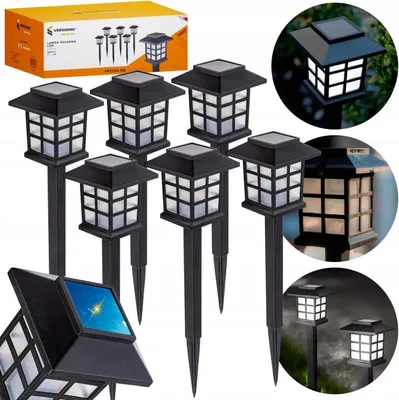 Produktbild von Solar-LED-Gartenleuchte „Haus“ mit Dämmerungssensor (1 Stück)