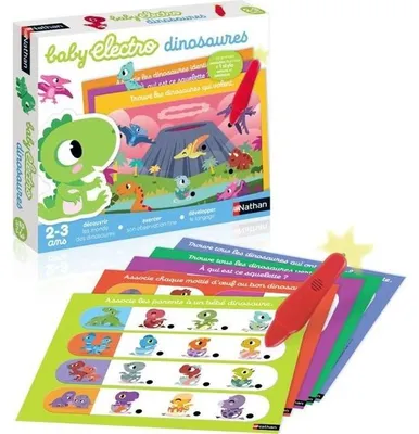 Image de Jeu éducatif électronique - NATHAN - Baby Electro - Dinosaures - 2 ans - Intérieur