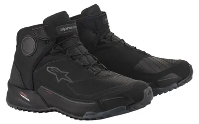 Zdjęcie produktu dla Alpinestars CR-X Drystar Riding Shoes Black/Black 44 Buty motocyklowe