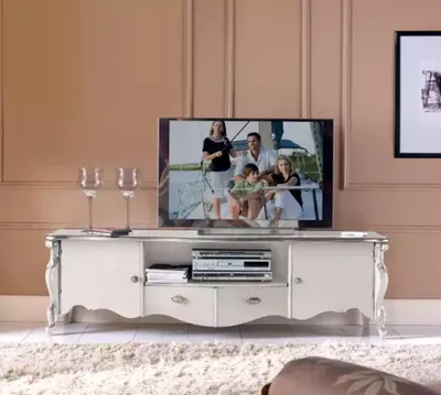 Obrázek produktu pro Designová rtv tv komoda boční nízká deska skříňka obývací pokoj police