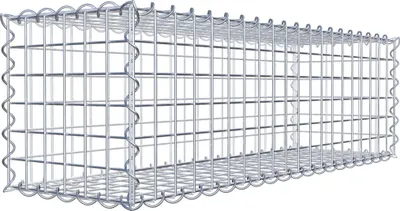 Produktbild von Gabione 100 cm x 30 cm x 30 cm (L x H x T), Maschenweite 5 cm x 5 cm, Spirale