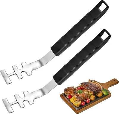 Produktbild von Grillrostheber 27 cm, Edelstahl, hitzebeständig, für BBQ
