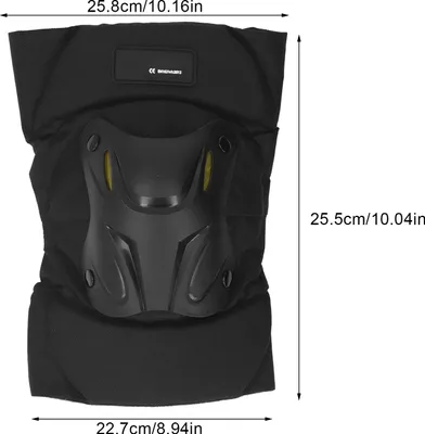 Obrázok produktu pre Kolenné chrániče pôsobia odolne nastaviteľné popruhy ochrana proti nárazom ochrana pre cyklistiku motocykel