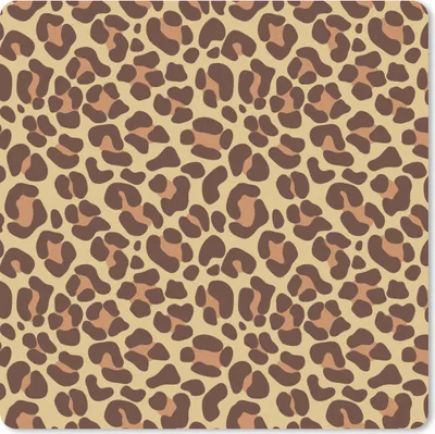 Produktbild von MuchoWow® Mauspad Mousepad Muster - Leopard - Pelz 30x30 cm - Mousepads - Maus Mat - Pad - Mausunterlage - Gaming