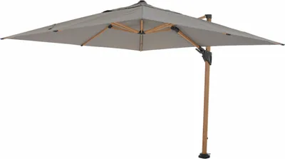 Produktbild von Siena Garden Vero N+ Ampelschirm anthrazit 300 x 300 cm S08122 taupe-meliert