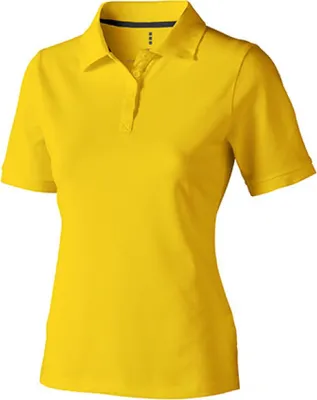 Produktbild von Elevate 38081 | Damen Calgary Poloshirt Piqué - Farbe: Yellow - Größe: S
