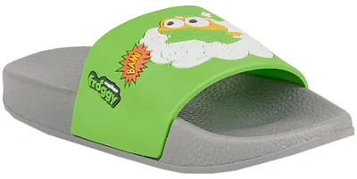 Produktbild von Coqui - Kinder Badesandale "Ruki" MR2185 (33 EU - 34 EU) (Grün/Grau/Silber)