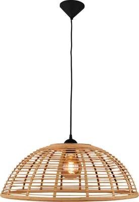 Produktbild von Crosstown Pendelleuchte 1flg holz hell/schwarz