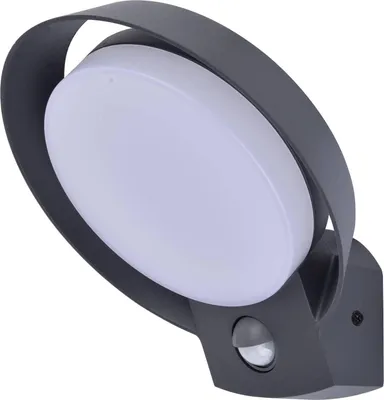 Immagine prodotto di Lutec LED applique da esterno Polo antracite IP54 14W 1000lm bianco caldo 3000K rilevatore di movimento