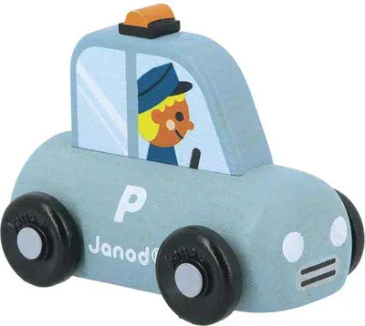 Produktbild von Janod - Cross Roads - Polizei Auto