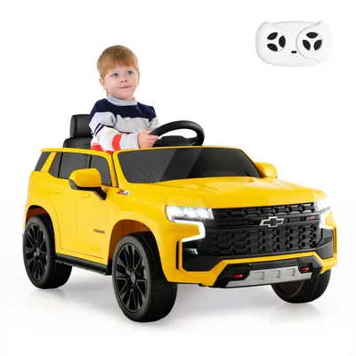 Produktbild von GOPLUS 12V Elektroauto, Kinderauto SUV mit Lichtern, 2,4 G-Fernbedienung, Elektrofahrzeug ab 3 Jahren