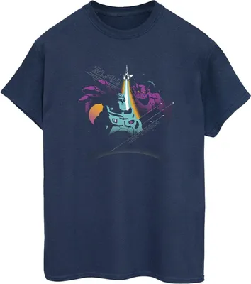 Produktbild von Disney - "Lightyear In Space" T-Shirt für Damen BI33934 (M) (Marineblau)
