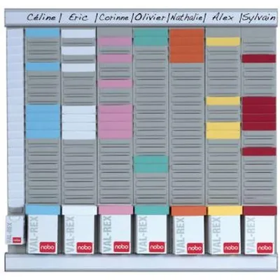 Produktbild von Nobo Office Planner (Plant.f.60mm), Weiß, 480 mm, 480 mm, 1,97 kg, 497 mm, 37 mm