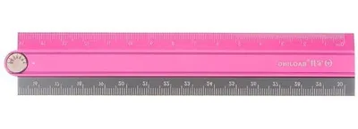 Produktbild von Aluminiumer Opklapbare Maßstäbchen 30 cm Metrisches Kinderschreibtisch-Hilfsmittel