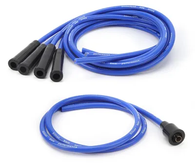 Productafbeelding van Ontstekingskabel 8 Mm - Bougiekabelset 1 M - Hoog Rendement - Stabiele Ontsteking - Duurzaam Materiaal - Compatibel met Klassieke Auto's - Bougiekabel