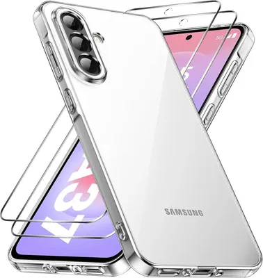 Produktbild von Hülle + 2X Schutzglas für Samsung Galaxy A37 5G Panzerfolie Full Screen Case 9H