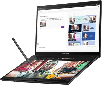 Produktbild von ASU ZenBook DUO 14'' U9-285H 1, Farbe:Schwarz